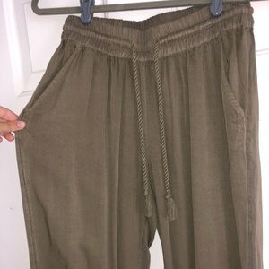 South Moon Under Army Green Pants